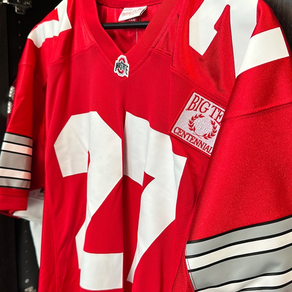 Eddie George Ohio State Buckeyes Mitchell & Ness 1995 Authentic NCAA Jersey - Picture 2 of 4